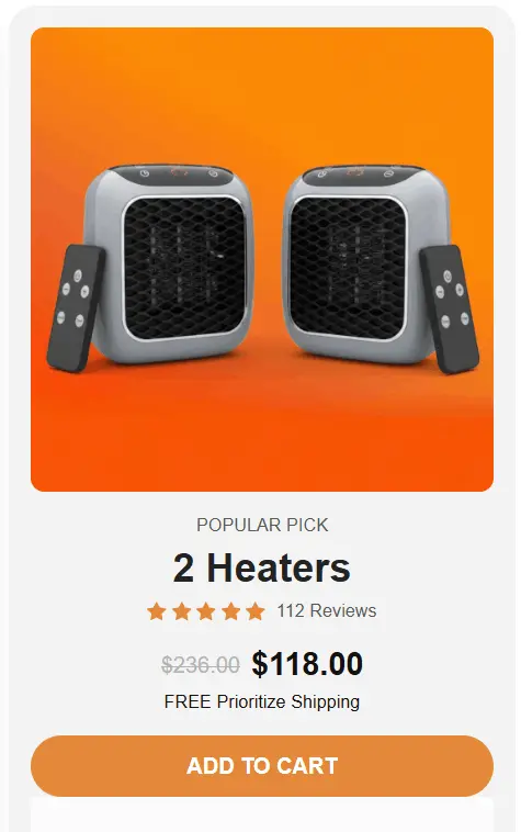 HeatFlash Heater offer price 